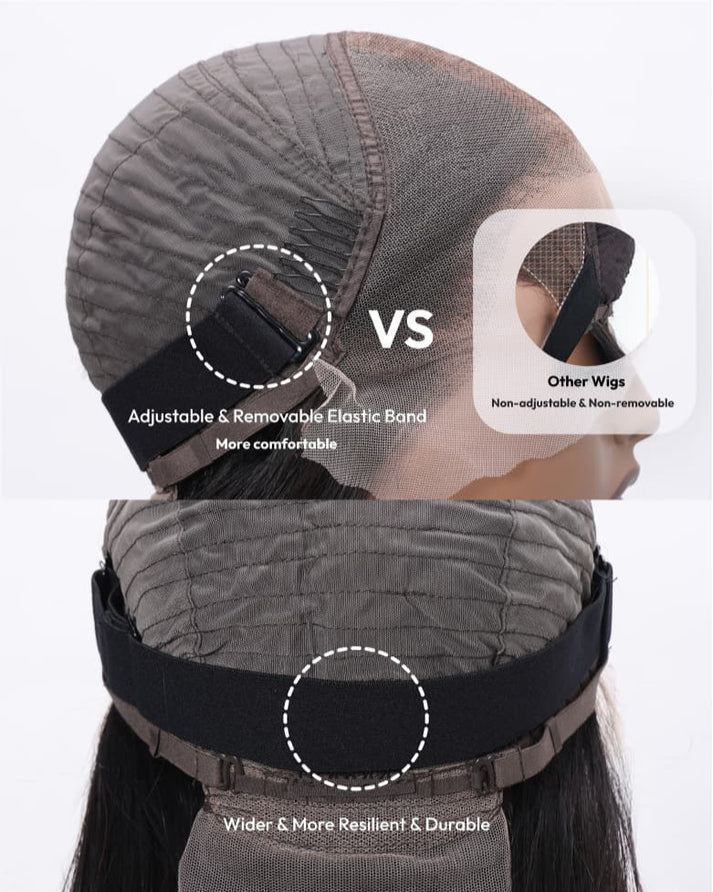 Black Water Wave 13x4 HD Frontal Closure Wig