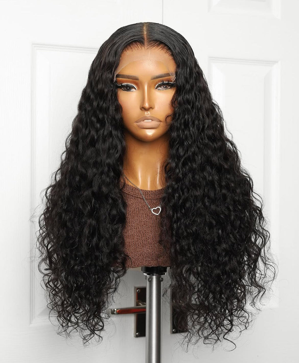 Black Water Wave 5x5 HD Frontal Closure Wig